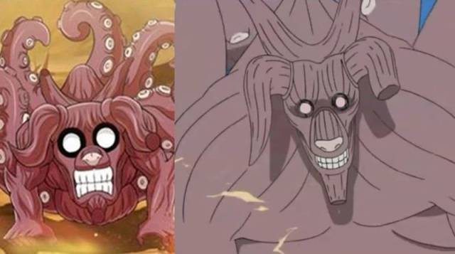 火影忍者:这几只尾兽小时候很可爱,长大后却都长残了!