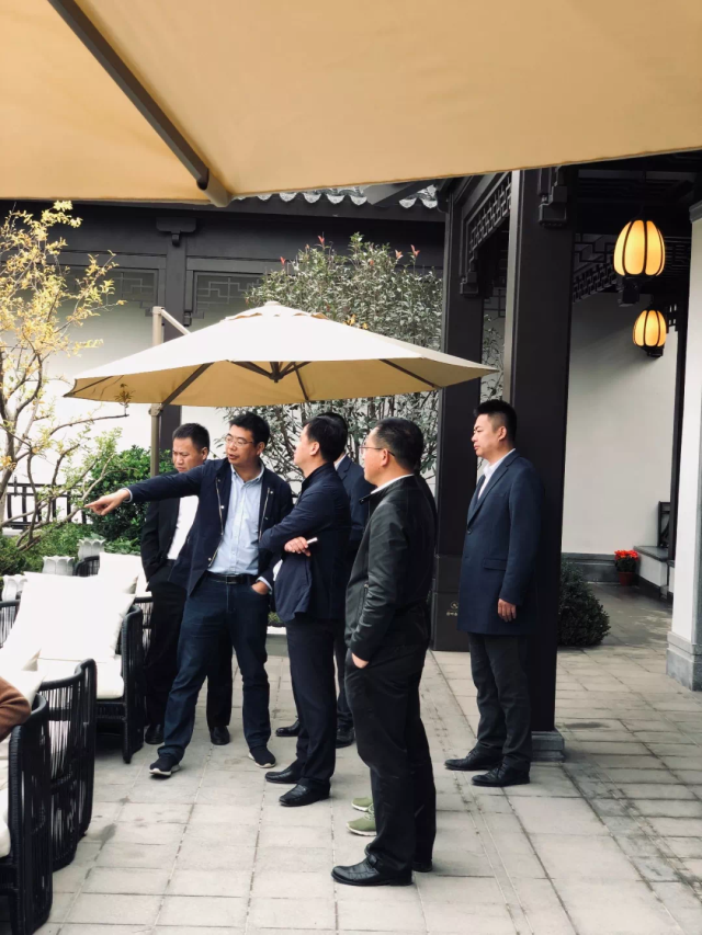 中达集团董事长刘海生赴济阳巡视绿城·荷畔春风项目