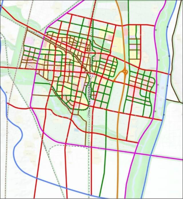 原平环城路规划图图片