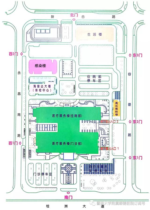 漳州市医院楼层分布图图片