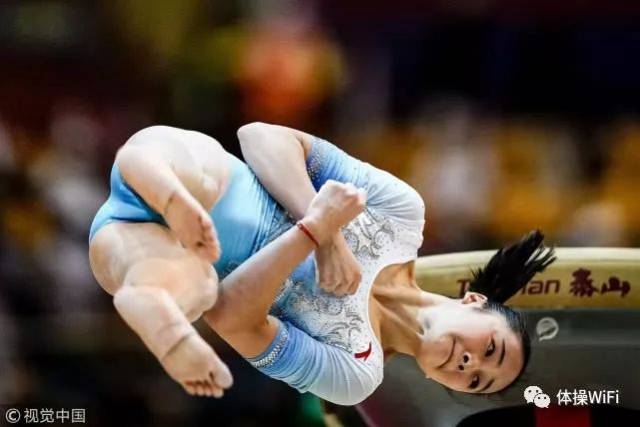 在本次体操世锦赛跳马决赛中中国选手刘津茹仅获得第六