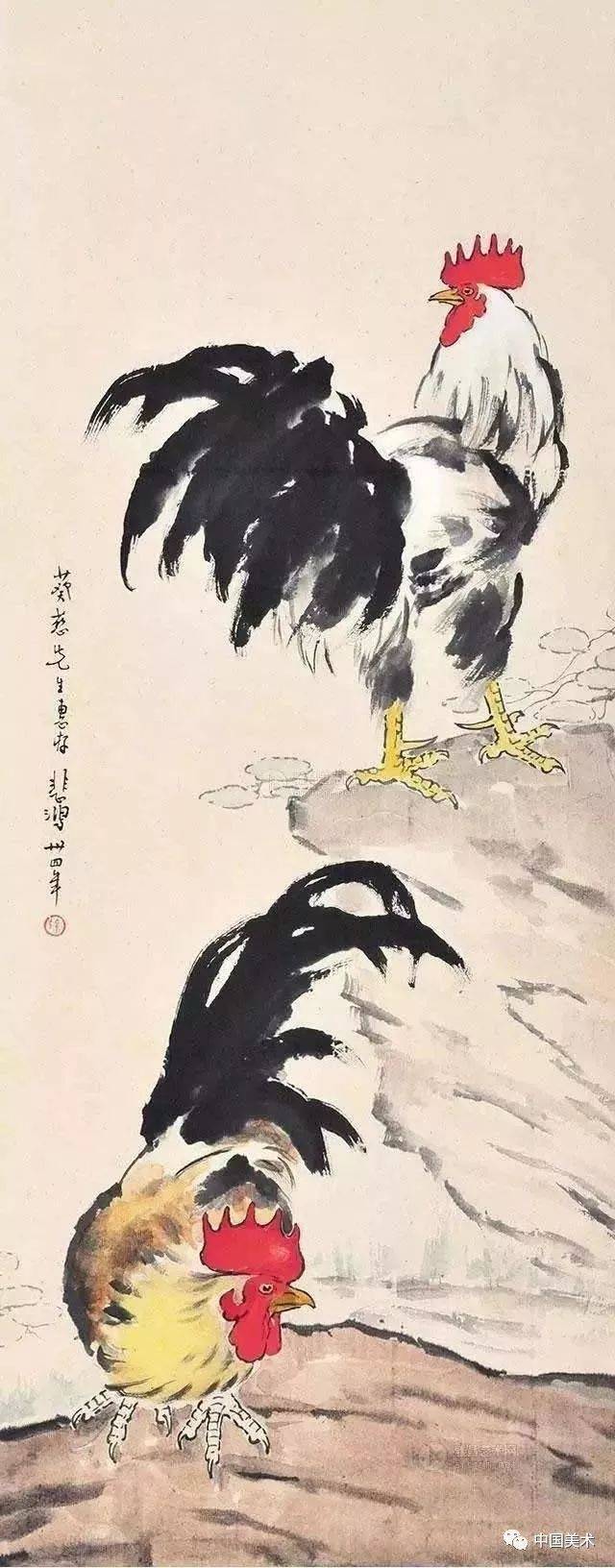 【艺术大师】徐悲鸿花鸟画作品鉴赏