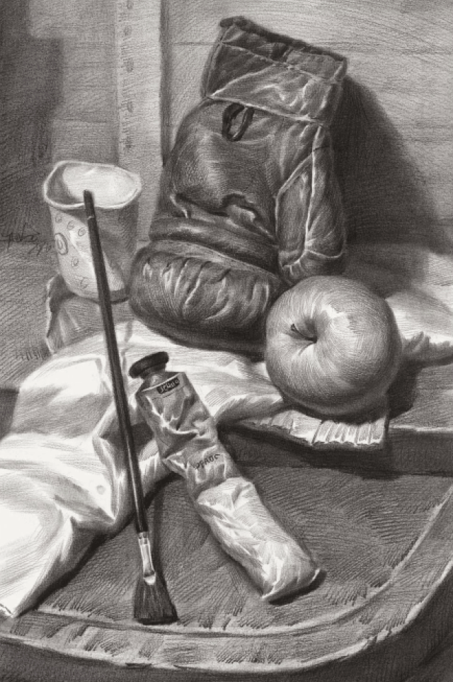 色彩静物和素描的关系_搜狐网