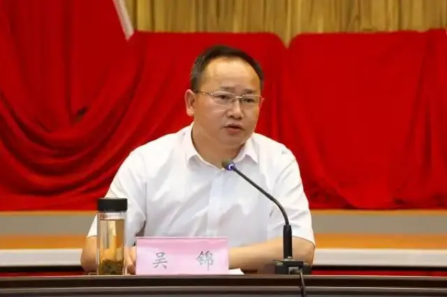 图说:天门市市委书记吴锦