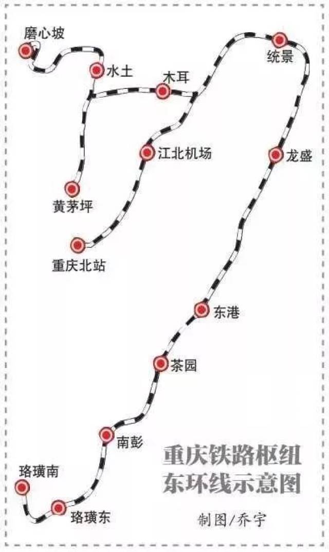 线路按照国铁i级标准,双线,时速160公里/小时进行设计建设 起于江津