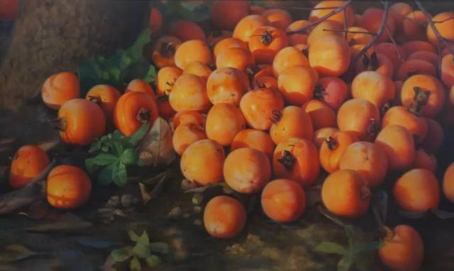 郑炳章 《怀旧》 40x50cm 油画 2017年