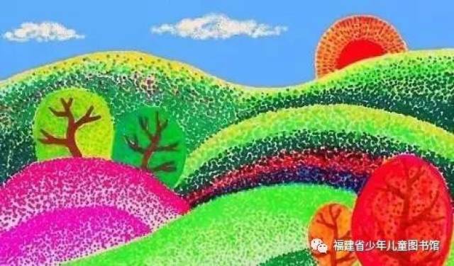 艺术与传承系列活动之用绘画开启想象 《奇妙的点彩画》