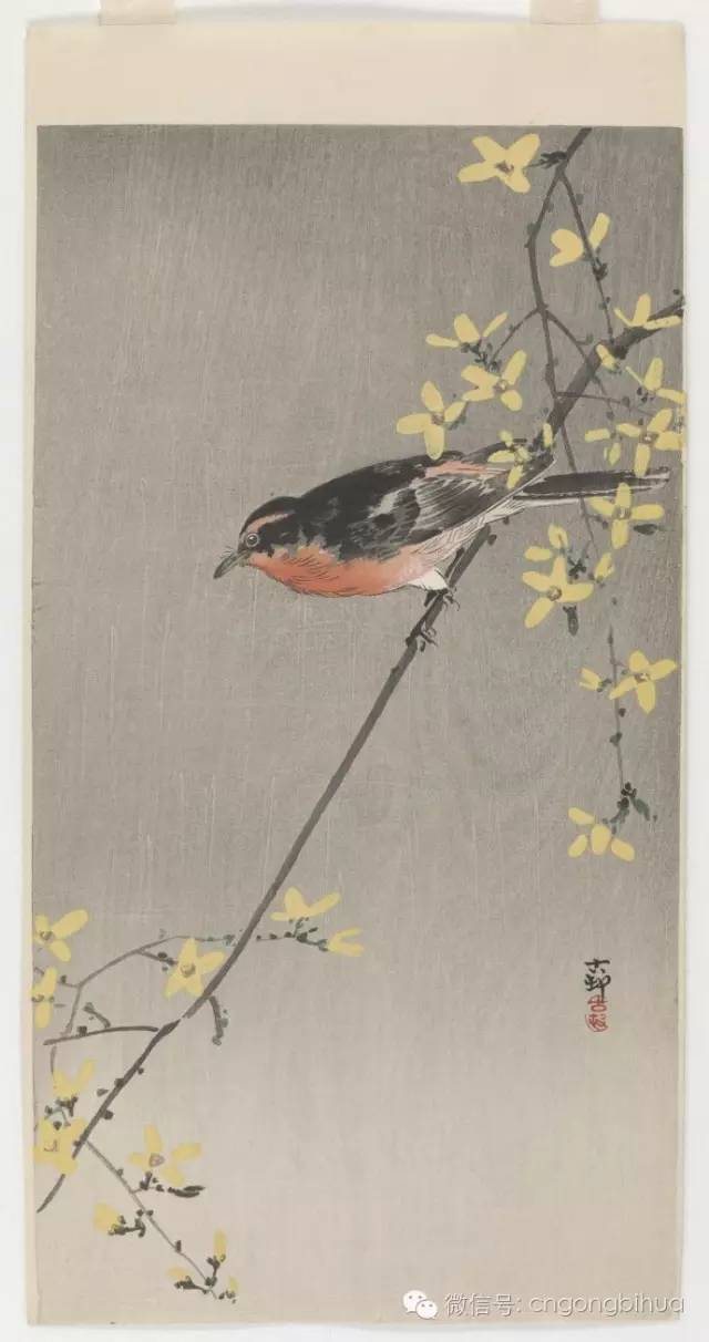 小原古邨工笔花鸟画选日本