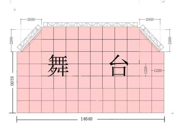 舞台方位图图片