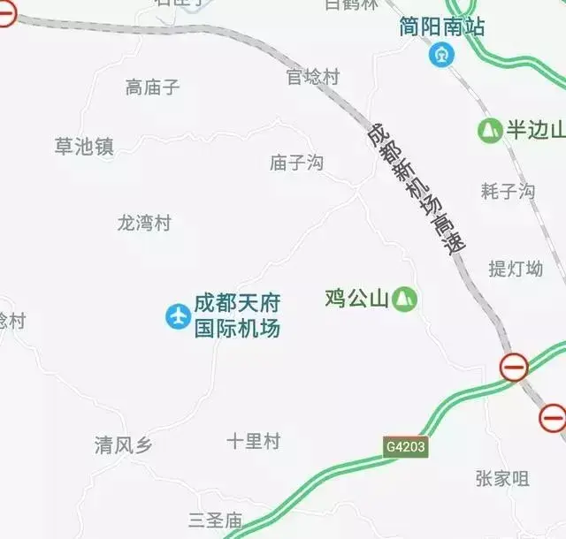 资潼高速四川详细线路图片
