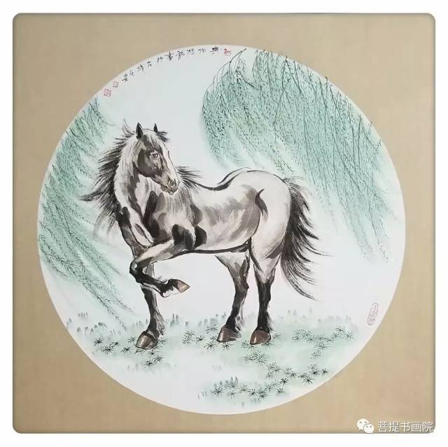 书画家谭向东的国画《吉祥十二生肖》画写意欣赏