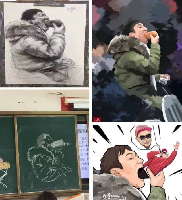 跟踪王思聪1个月,发现除了热狗,他竟然还吃.