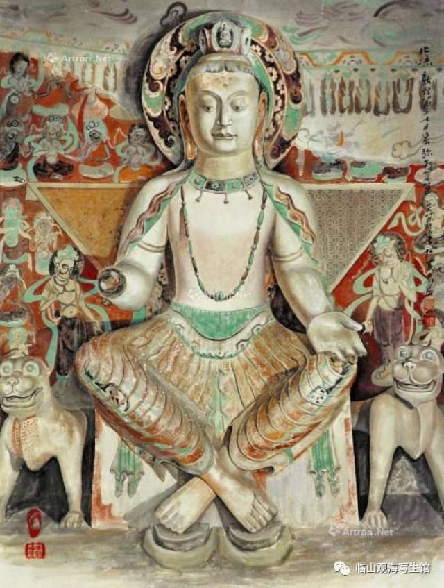 相传古印度无著菩萨夜升兜率内院,于弥勒菩萨处听法,白天则返回人间向