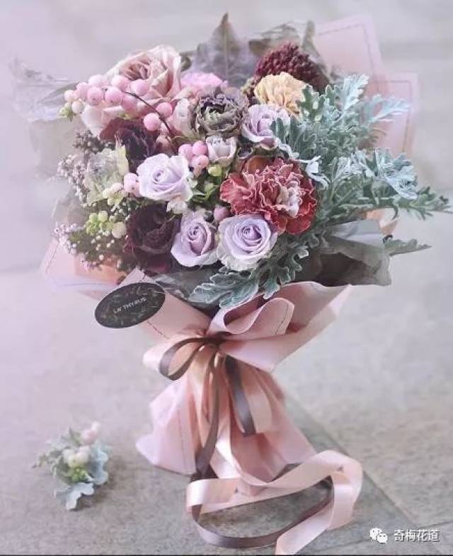 花艺也要温暖过冬!加了绒的银叶菊时髦又抗寒