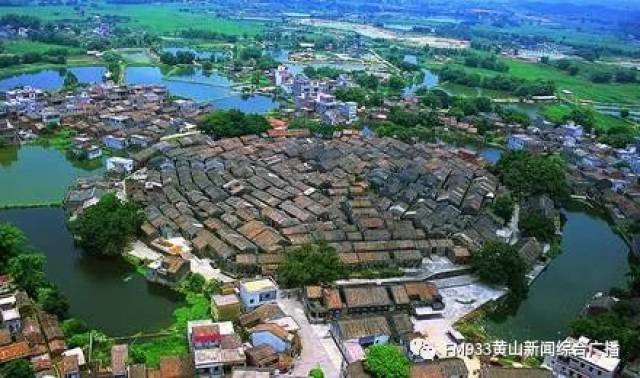 呈坎八卦村全图,呈村俯瞰,呈村(第4页)_大山谷图库