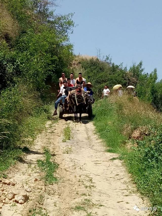 是官道,大道上常有一些三晋的客商将煤炭用马车返运到三秦和陇西一边