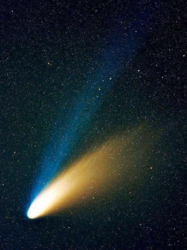 彗星的尾巴美丽壮观,是不是每颗彗星都有一条尾巴呢?