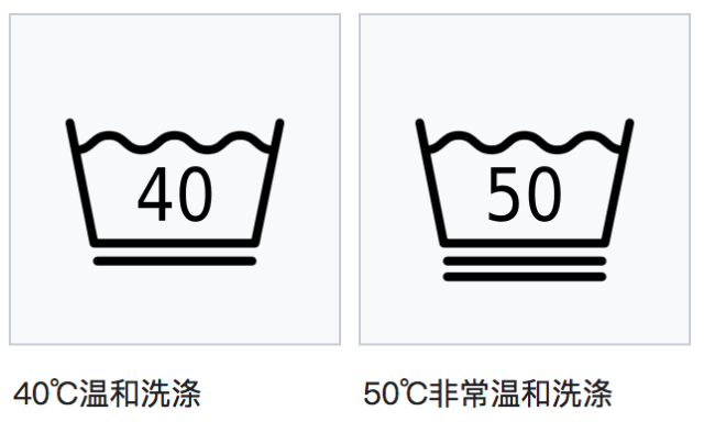 衣服洗唛水洗符号表示图片