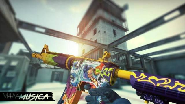 6. m4a1 peace out dude