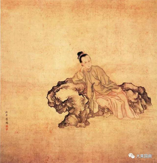 中国古人美女绘画作品赏析_手机搜狐网