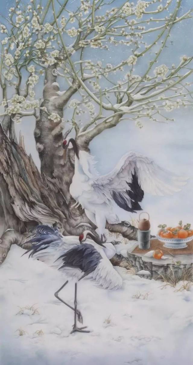 宁强  1989年生于山东东营,中国艺术研究院国画专业硕士研究生,师从