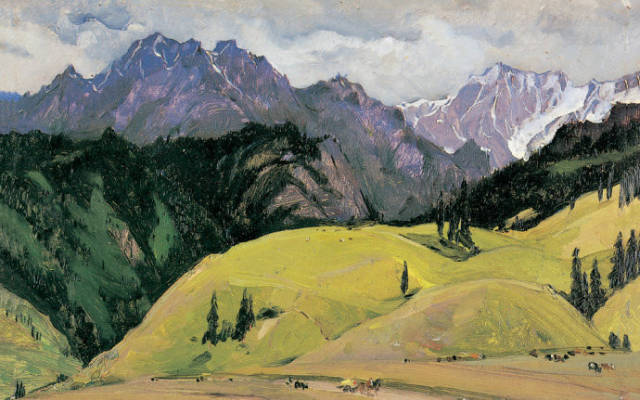 中国油画家全山石油画风景作品赏析