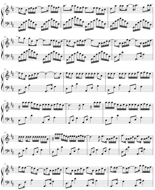 钢琴曲欣赏 | 钢琴曲《去年夏天》(附谱)