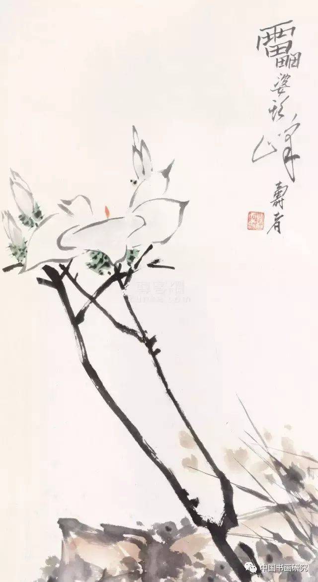 潘天寿花鸟全集：100幅大赏_搜狐网