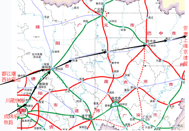 绵巴万铁路图片