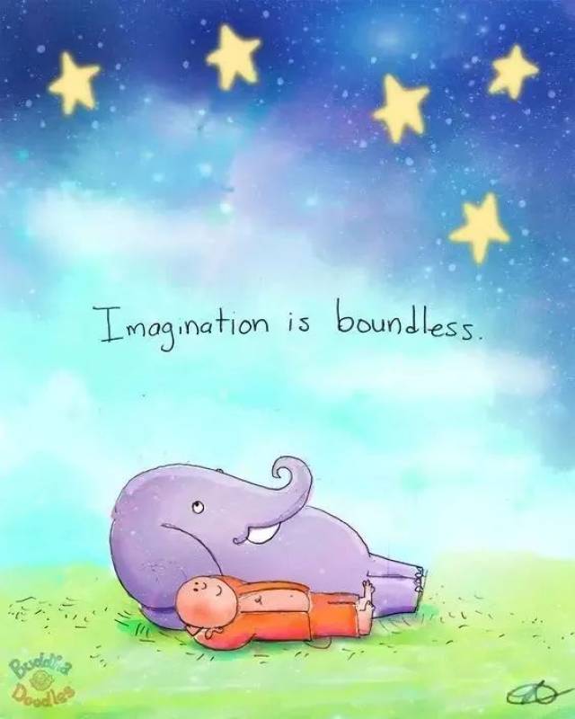 心理漫画|美国加州女孩的治愈系漫画《佛陀的涂鸦》, 看完瞬间温暖了