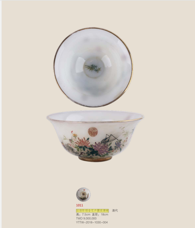 乾隆年製琉璃盒 乾隆皇帝最喜爱的《珐琅彩描金花卉图琉璃碗》惊现，专家手抖了一下…_搜狐网