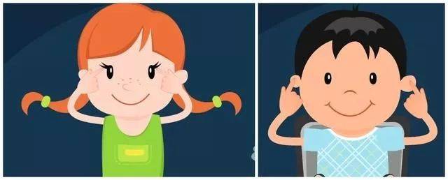 羊羊妈每日英语:eyes, ears, mouth and nose.