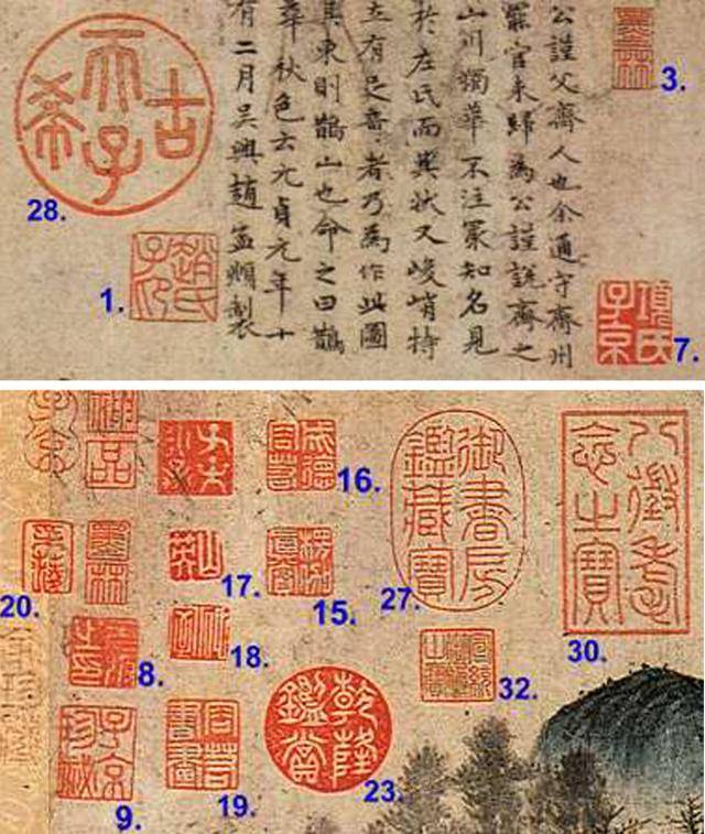 书画赏析 赵孟頫《鹊华秋色图》的艺术魅力及其两次厄运