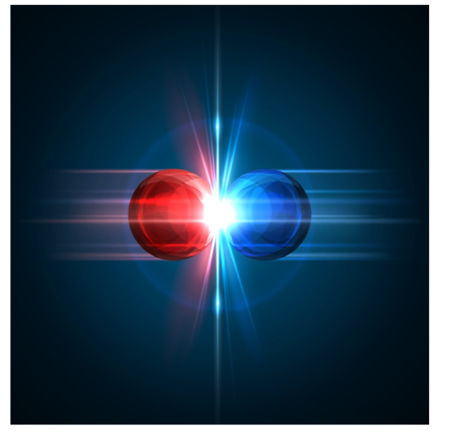 两个原子核碰撞发生聚变