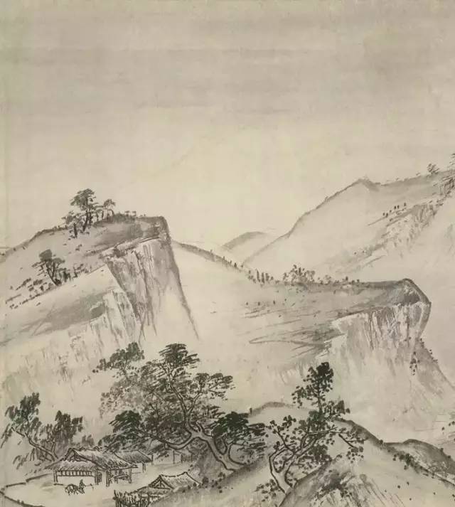 故宮博物院 株式会社二玄社製 宋 夏圭 渓谷 山清遠図 赏画｜