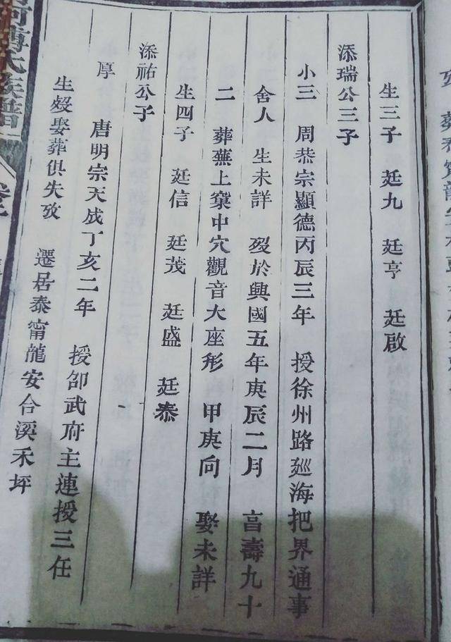 付姓家谱图片