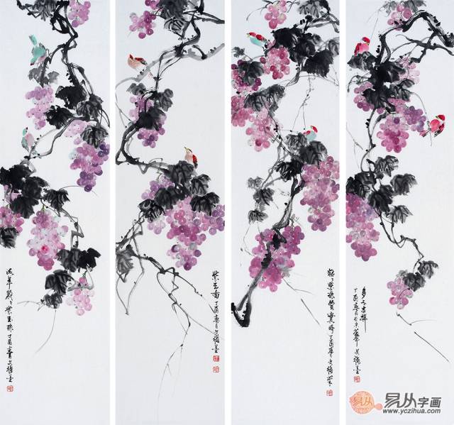 胸有成竹花鸟画——王文强