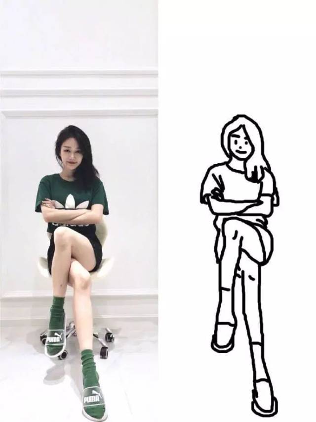 教你9招【坐着这样拍pose】_手机搜狐网