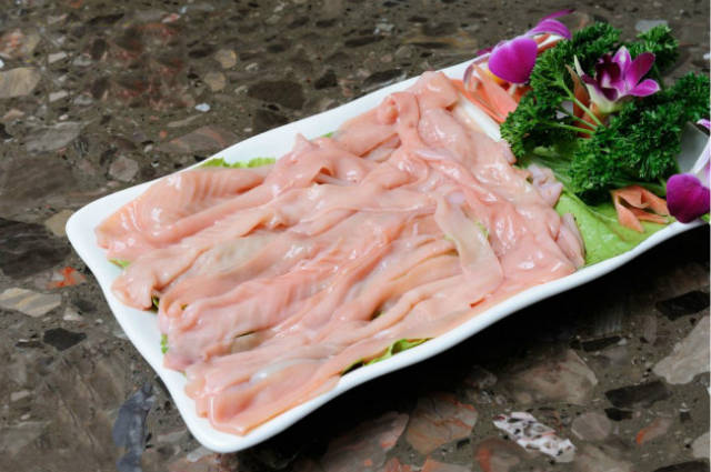 鸭肠重庆火锅三宝之一必点
