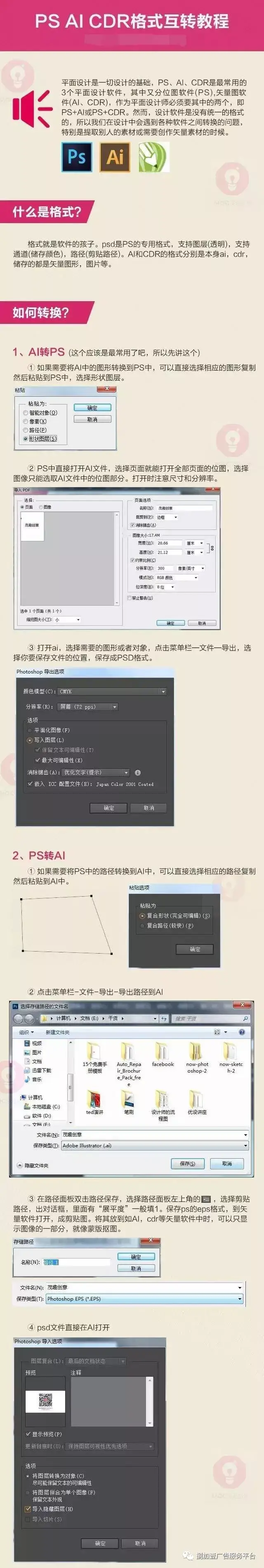 PS AI CDR文件格式相互转换方法大全_搜狐网