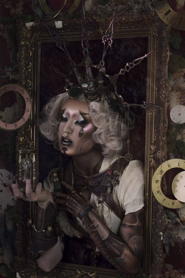 一组充满黑暗童话风的奇幻摄影,太帅气了!