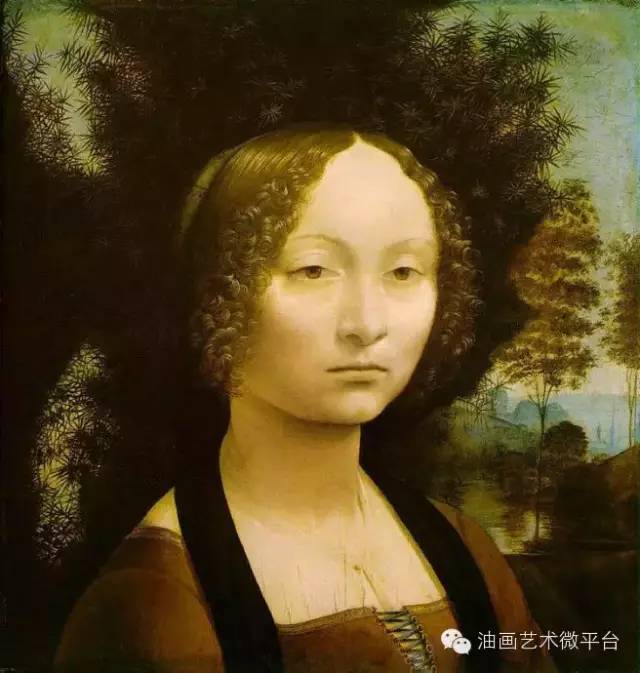 莉妲和天鹅油画图片