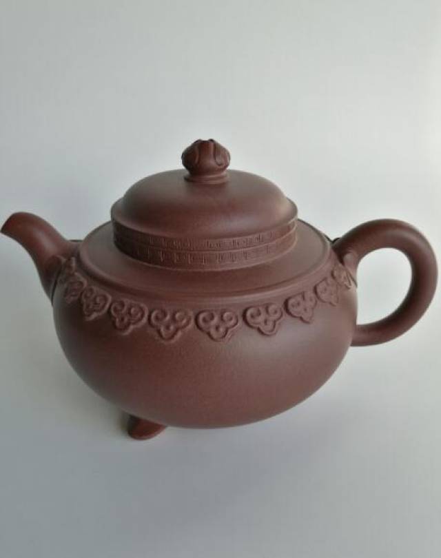 程曙紫砂壶作品--智竹组壶