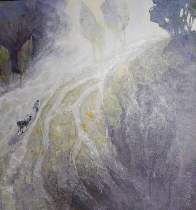 张啸谷油画作品