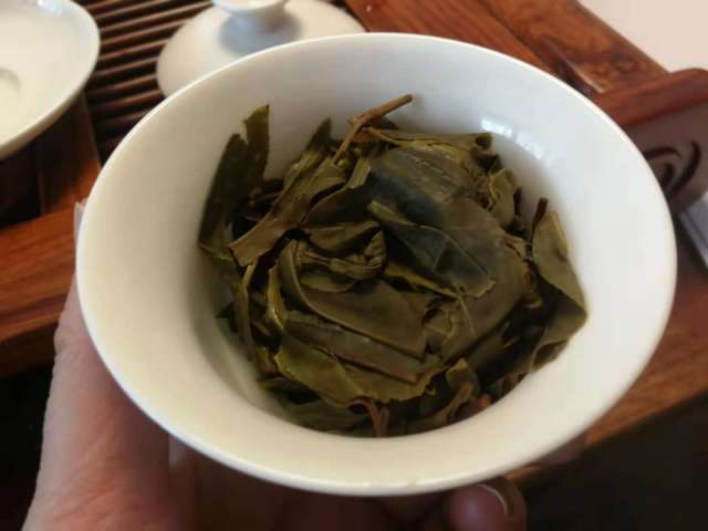 2018年的两棵白莺山二嘎子单株试饮,单株并不是安产茶量树龄大小来