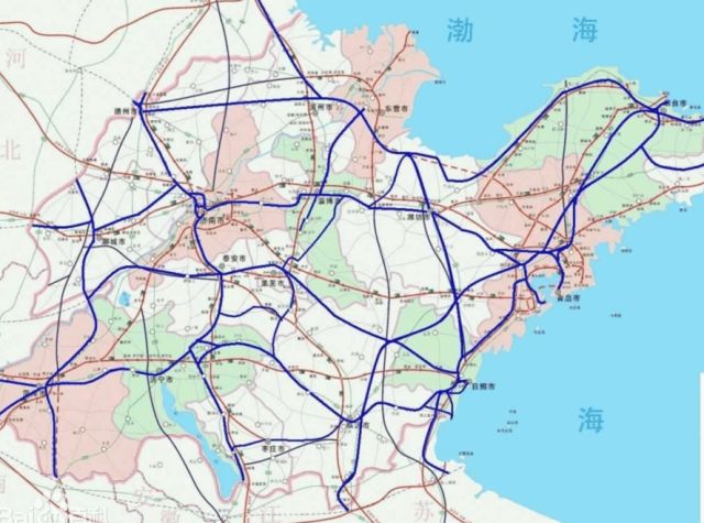 河北到山東修建的一條鐵路,促進其交通網絡形成,2019年通車