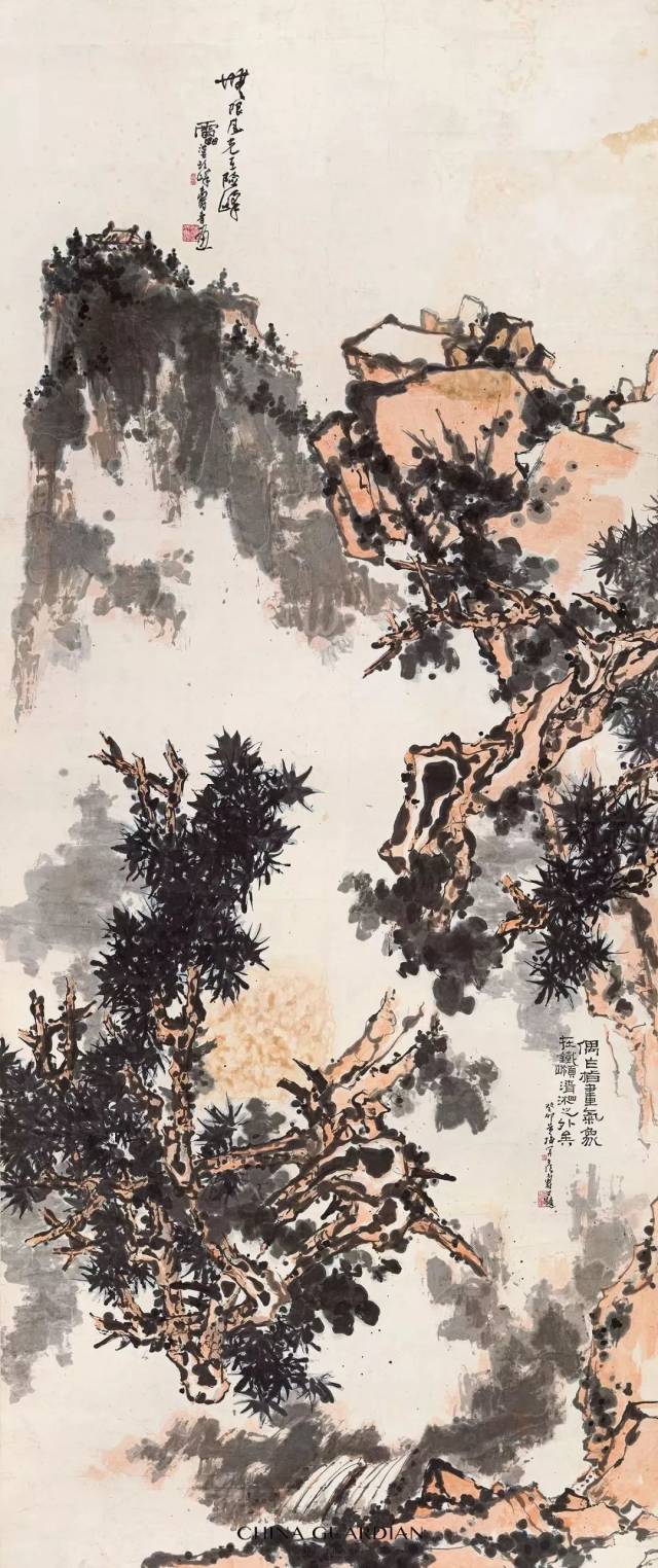 潘天寿《无限风光》2.875亿成交，好在哪里？_作品