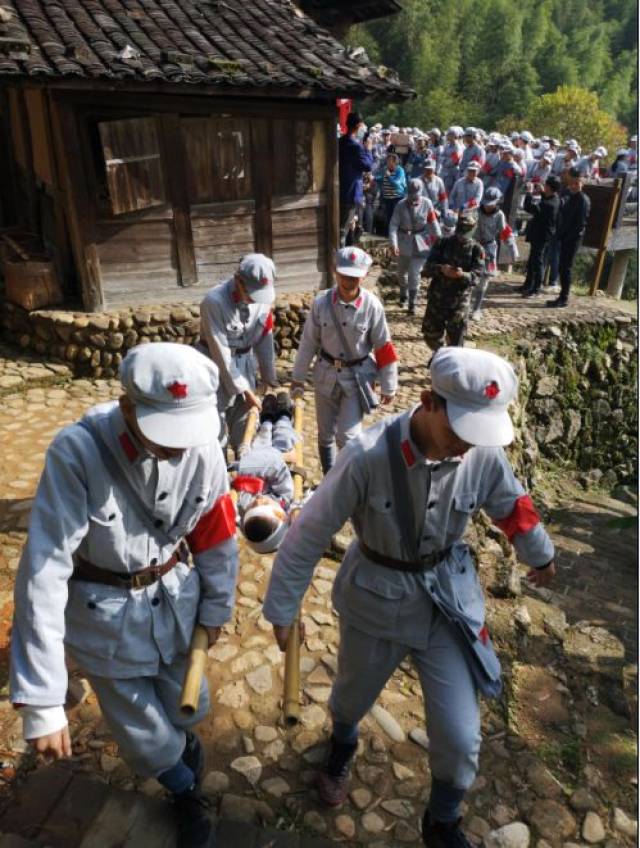 永定區湖雷中學走進松毛嶺,中復村,培田古民居課外實踐研學活動【清新