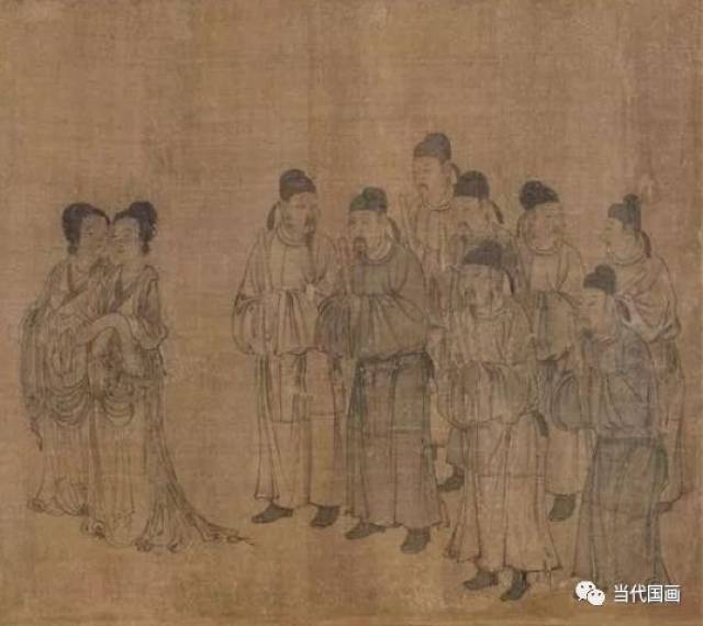 吴道子《明皇观马图》（现藏美国波士顿美术博物馆）_搜狐网