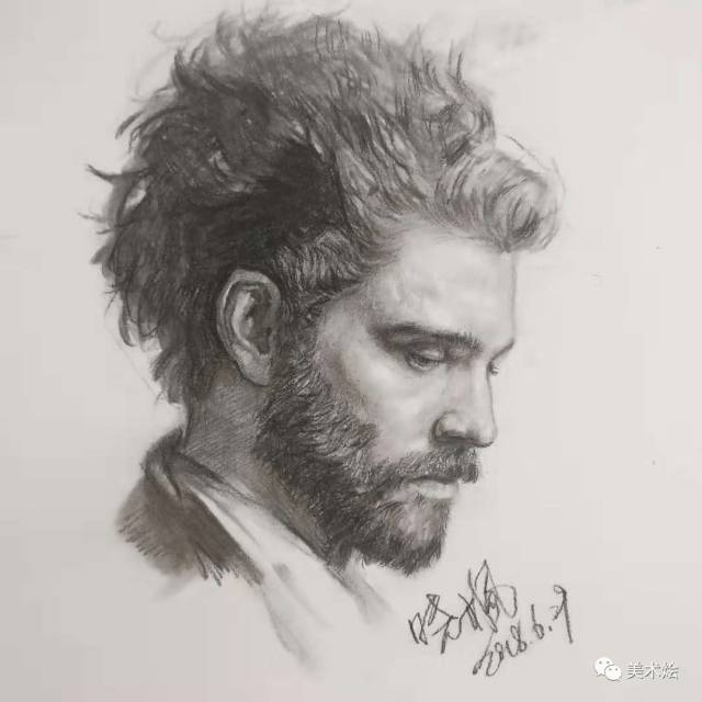 素描男性头像怎么画好?这5个点必须知道!